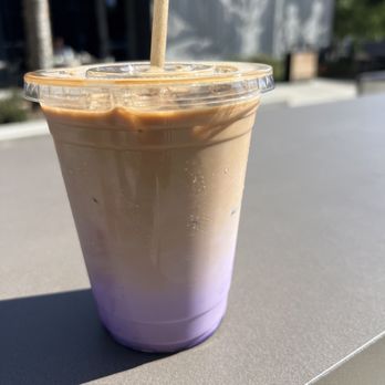 Wall Writers Coffee - Ube lattee - Coffee & Tea Near Me - Irvine, California Wall Writers Coffee - Ube lattee - Coffee & Tea Near Me - Irvine, California