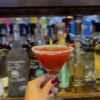 Cinco De Mayo - Bar area Strawberry Daiquiri - Mexican Near Me - Saint Augustine, Florida Cinco De Mayo - Bar area Strawberry Daiquiri - Mexican Near Me - Saint Augustine, Florida