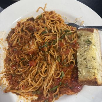 Art's Place - Spicy shrimp scampi  Very good! - New American Near Me - Rohnert Park, California