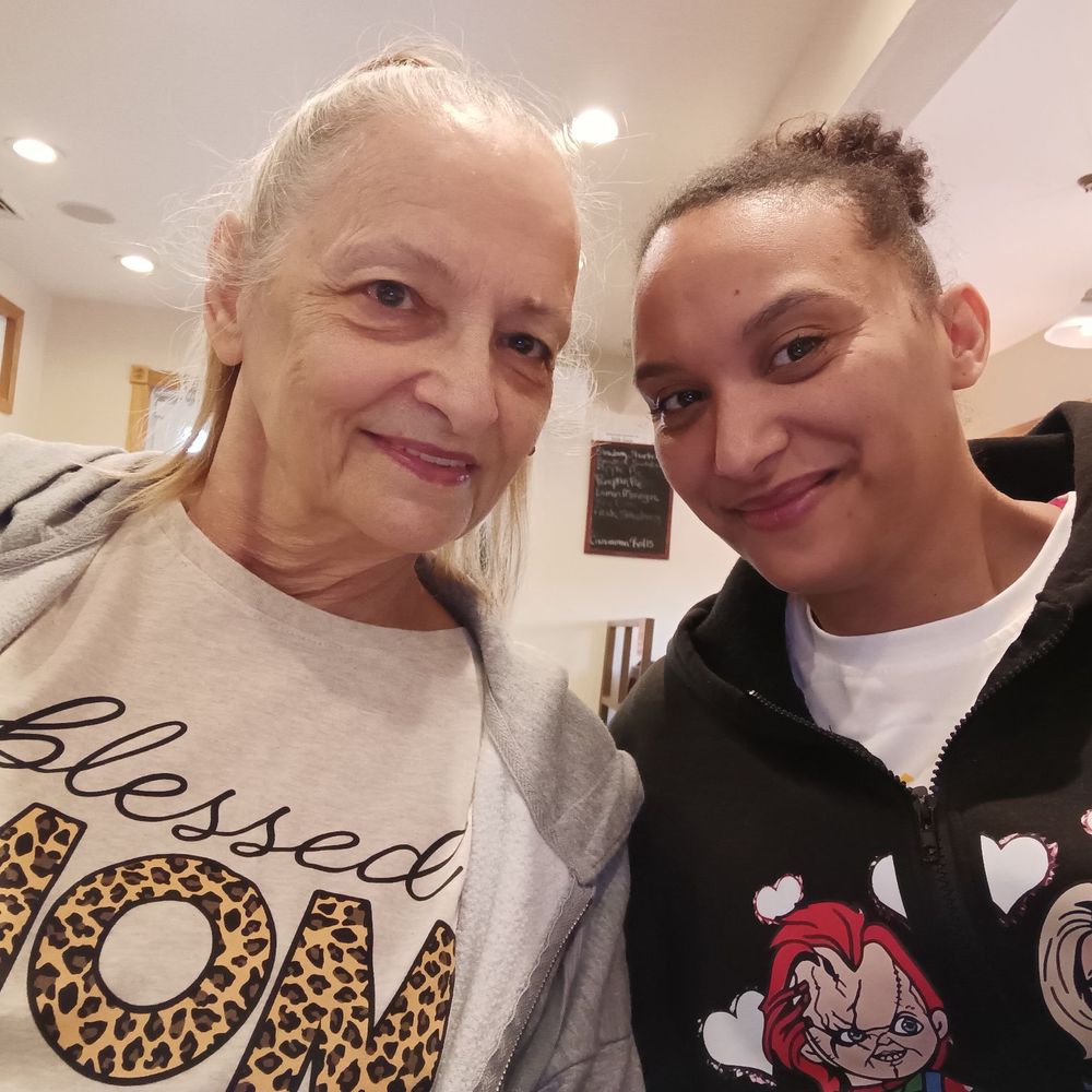 Mom and I enjoyed the corned beef w/ eggs and toast.! The cayenne sauce was the cherry on top!! Mom and I enjoyed the corned beef w/ eggs and toast.! The cayenne sauce was the cherry on top!!