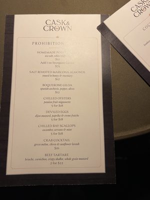 Menu photo 5 Cask & Crown Chula Vista, CA