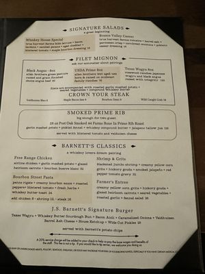 Menu photo 2 J.S. Barnett's Whiskey House Waco, TX Menu photo 2 J.S. Barnett's Whiskey House Waco, TX