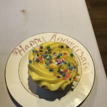 The Manor Tavern - Happy Anniversary Cupcake - American Near Me - Monkton, Maryland The Manor Tavern - Happy Anniversary Cupcake - American Near Me - Monkton, Maryland