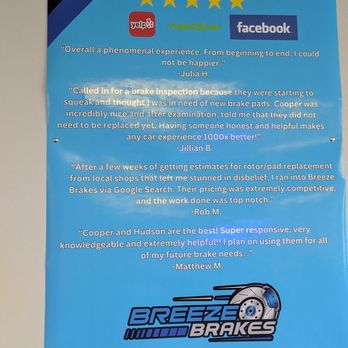 Breeze Brakes - Auto Repair Near Me - Olathe, Kansas