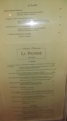 Menu photo 1 Ristorante La Pignese Sanremo, IM Menu photo 1 Ristorante La Pignese Sanremo, IM