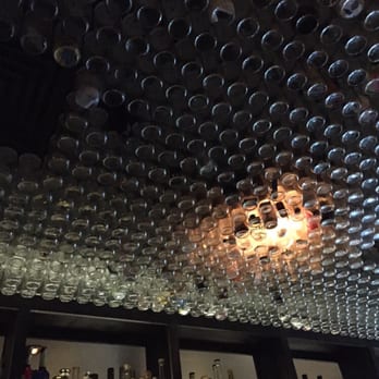 Mosto - Empty bottles on the ceiling - Cocktail Bars Near Me - San Francisco, California Mosto - Empty bottles on the ceiling - Cocktail Bars Near Me - San Francisco, California