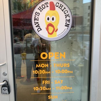 Dave's Hot Chicken - Hours - Chicken Shop Near Me - Indianapolis, Indiana Dave's Hot Chicken - Hours - Chicken Shop Near Me - Indianapolis, Indiana