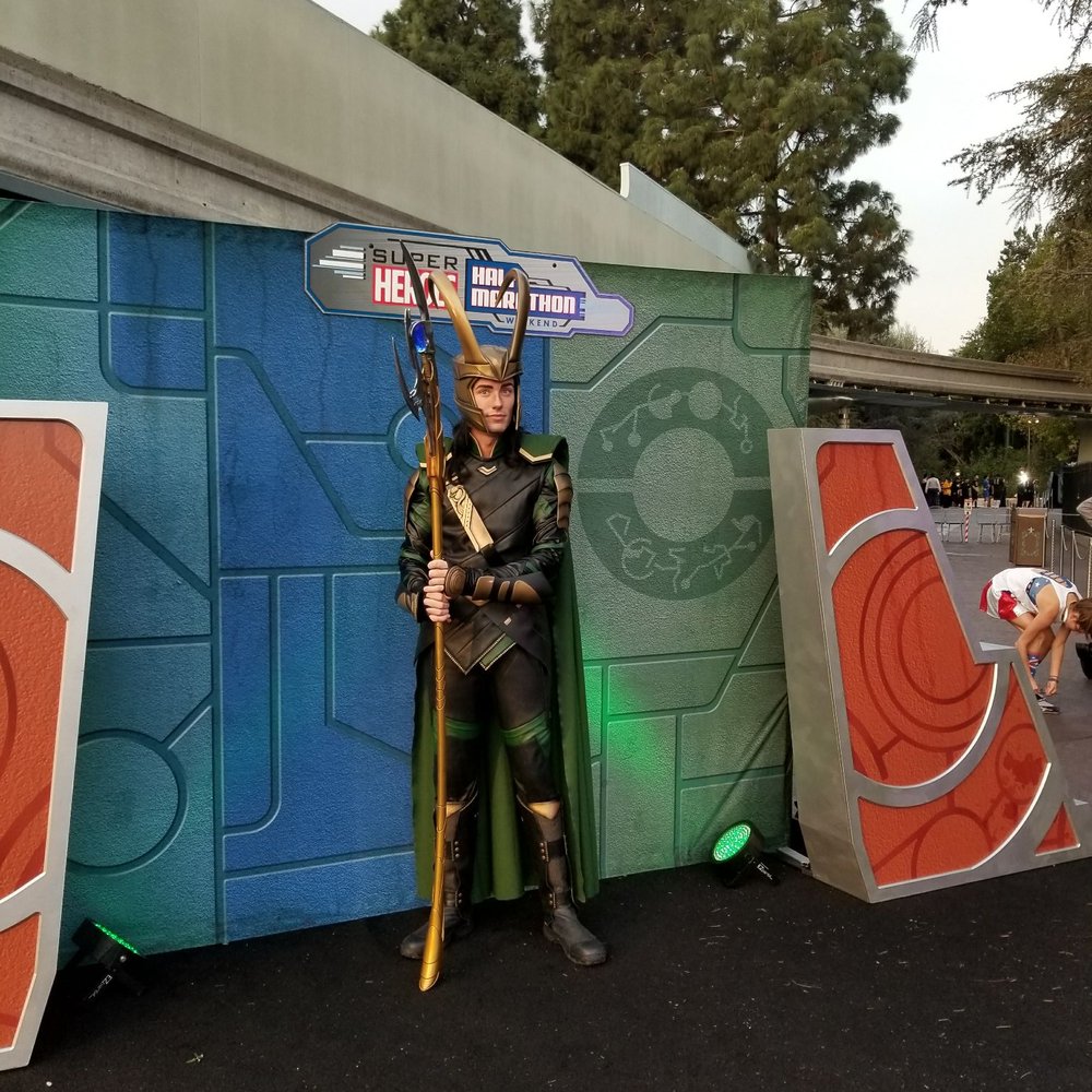 Avengers Super Heroes Half Marathon Weekend - Loki winked at me! - Races & Competitions Near Me - Anaheim, California