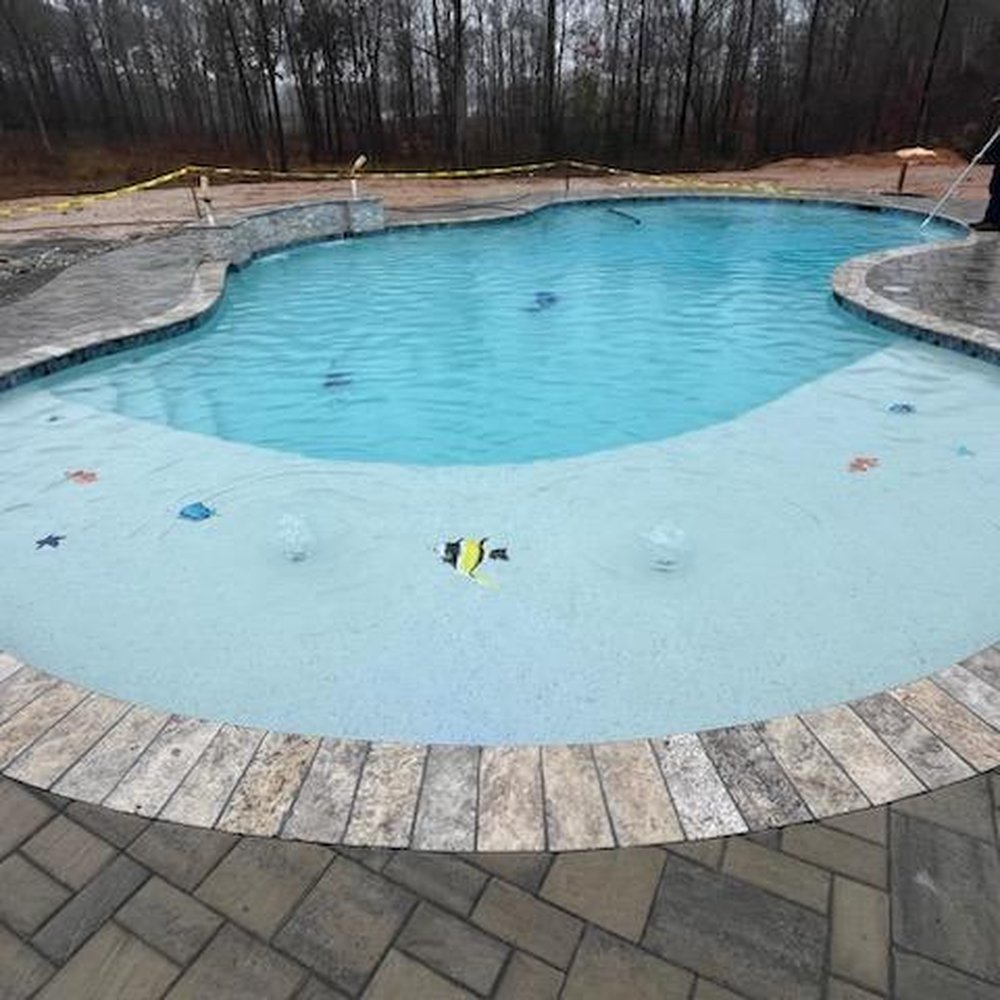 We have alot of Fish Mosiacs in the pool for our grandbabies and they love them. We have alot of Fish Mosiacs in the pool for our grandbabies and they love them.