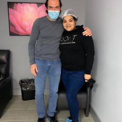 Kelly Vision | Garden City - Dr. Kelly and I right after surgery.
