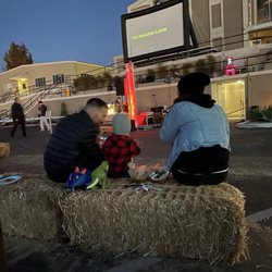 Grace Point Fellowship - Harvest event with petting zoo and movie playing