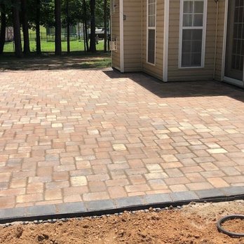 Barnhardt Landscaping & Design - Belgard, Cambridge, paver patio, using Savannah color - Masonry/Concrete Near Me - Monroe , North Carolina Barnhardt Landscaping & Design - Belgard, Cambridge, paver patio, using Savannah color - Masonry/Concrete Near Me - Monroe , North Carolina