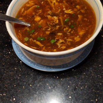 Da Chef Noodle - Hot and sour soup, large bowl. - Noodles Near Me - Bermuda Dunes, California Da Chef Noodle - Hot and sour soup, large bowl. - Noodles Near Me - Bermuda Dunes, California