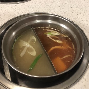 97 Hot Pot - Get a split pot with 2 broths! Miso and Kimchi! - Hot Pot Near Me - Edmonton, Alberta 97 Hot Pot - Get a split pot with 2 broths! Miso and Kimchi! - Hot Pot Near Me - Edmonton, Alberta