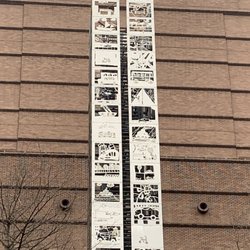 Allen's Landing - Detail of sculpture