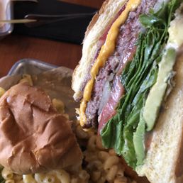 2 burgers, Mac and Cheese and California, California way better 2 burgers, Mac and Cheese and California, California way better