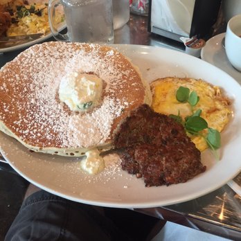 True Flavors Diner - Pancakes were huge - I almost always clean my plate but not this time! The sausage and eggs were also tasty. - Diners Near Me - Durham, North Carolina True Flavors Diner - Pancakes were huge - I almost always clean my plate but not this time! The sausage and eggs were also tasty. - Diners Near Me - Durham, North Carolina