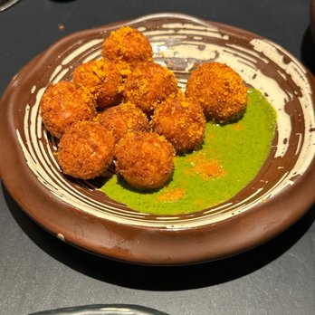 Farzi Cafe - Paneer popcorn - very bland. - Indian Near Me - Bellevue, Washington