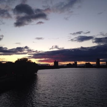 The Harvard Bridge - #nofilter just another gorgeous sunset - Local Flavor Near Me - Cambridge, Massachusetts