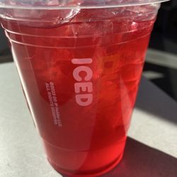Dunkin’ - Small raspberry watermelon refresher