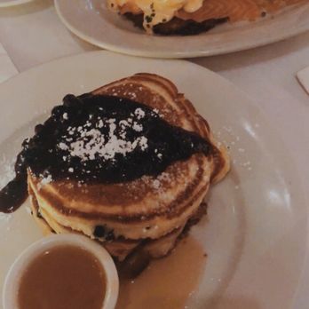 Clinton St. Baking - Wild Maine Blueberry Pancakes & Salmon Eggs Benedict. Amazing!!! - Bakeries Near Me - New York, New York