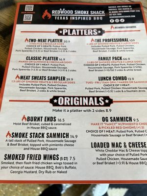Menu photo 3 Redwood Smoke Shack Suffolk, VA Menu photo 3 Redwood Smoke Shack Suffolk, VA