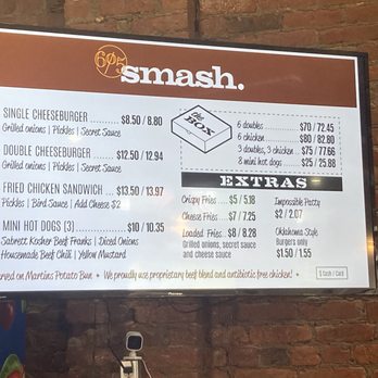 605 Smash - The menu! - Burgers Near Me - Albany, New York