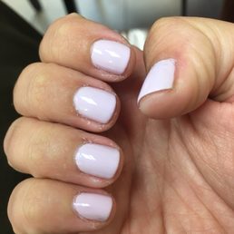 Skin around nails is AFTER mani...all chewed up. Skin around nails is AFTER mani...all chewed up.