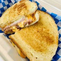 Happy Hive Bakery and Cafe - Peameal bacon melt