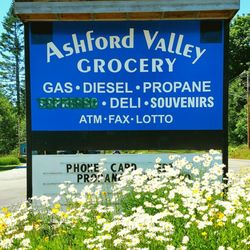 Ashford Valley Grocery - Sign - view from the road.