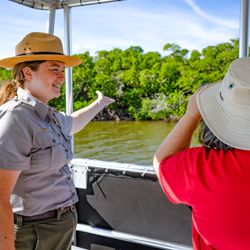 Everglades National Park Adventures - National park rangers join us on most days for some tour times
