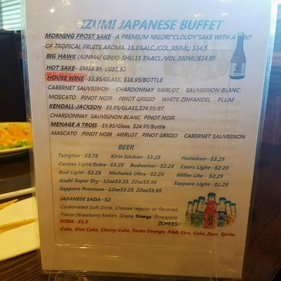 Menu photo 4 Izumi Japanese Buffet Evans, GA