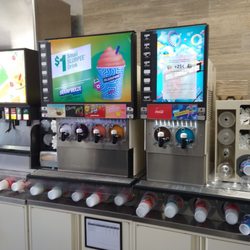 Slurpy machines.