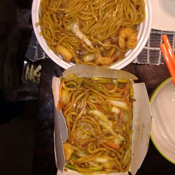 Happy Fortune Restaurant - Happy Fortune shrimp lo mein on bottom - Chinese Near Me - Wilmington, Delaware Happy Fortune Restaurant - Happy Fortune shrimp lo mein on bottom - Chinese Near Me - Wilmington, Delaware