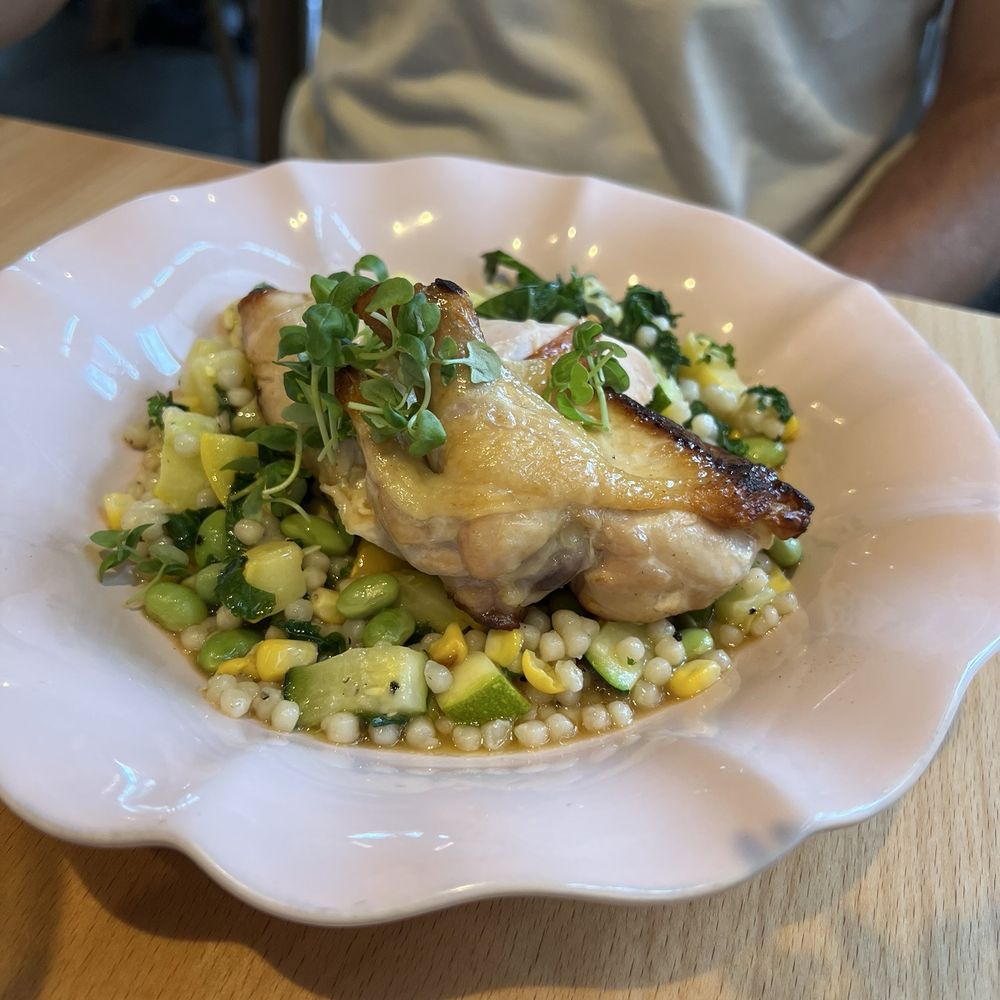 Flora - SWEET BASIL CHICKEN - New American Near Me - Charlotte, North Carolina