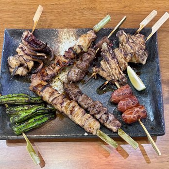 Fujiya Ramen - 8 mix (Choose agy & skewers)... we highly recommend! - Ramen Near Me - Arcadia, California