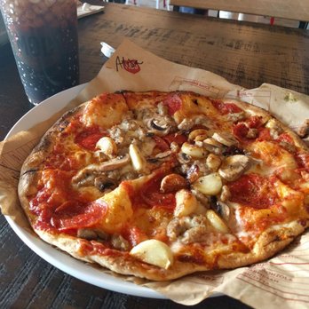 MOD Pizza - Custom pizza with pepperoni, sausage, and roasted garlic yumm - Fast Food Near Me - Richmond, Texas MOD Pizza - Custom pizza with pepperoni, sausage, and roasted garlic yumm - Fast Food Near Me - Richmond, Texas