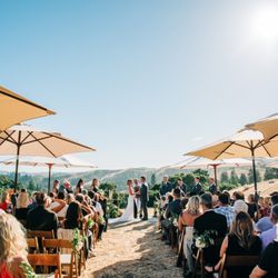 Pearson Ranch Weddings - Ceremony site with a view