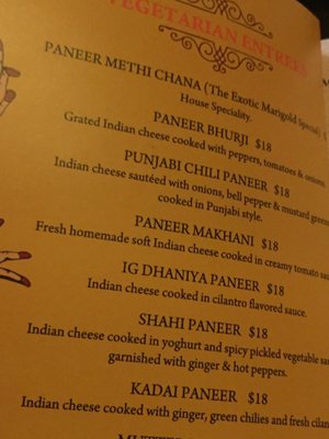 Menu photo 5 Indian Garden Restaurant Chicago, IL
