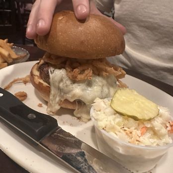 St. Stephen's Green Publick House - Burger special. Steakhouse I believe. It was a massive burger ! - Irish Near Me - Spring Lake, New Jersey St. Stephen's Green Publick House - Burger special. Steakhouse I believe. It was a massive burger ! - Irish Near Me - Spring Lake, New Jersey