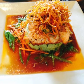 Yard House - Norwegian Crusted Salmon - New American Near Me - Rancho Mirage, California Yard House - Norwegian Crusted Salmon - New American Near Me - Rancho Mirage, California