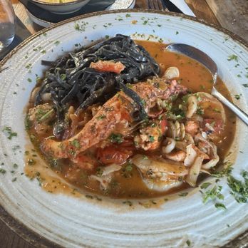 Enoteca Italia - Off menu cioppino - Italian Near Me - Dallas, Texas