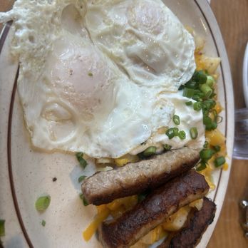 Hobee's Restaurant - The Eye Openers w/ loaded potatoes - Breakfast & Brunch Near Me - Belmont, California