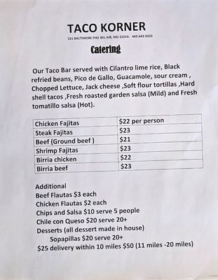 Menu photo 8 Kabob Korner Bel Air, MD