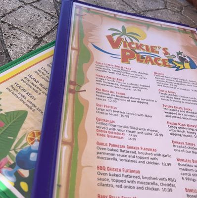 Menu photo 1 Vickie's Place McHenry, IL