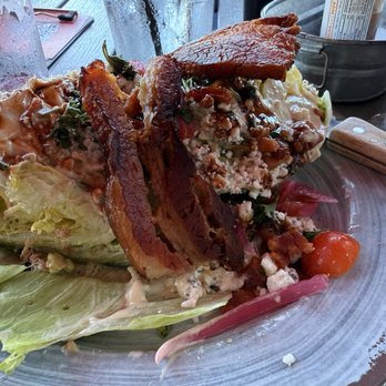 Barn Town Brewing - Fork and Knife Wedge with extra slice of bacon steak - Breweries Near Me - West Des Moines, Iowa