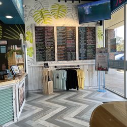 Playa Bowls - Menu Board