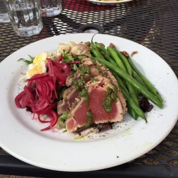 Matteo's Pizza & Bistro - Salad Nicoise with seared Ahi! - Pizza Near Me - Carmichael, California Matteo's Pizza & Bistro - Salad Nicoise with seared Ahi! - Pizza Near Me - Carmichael, California