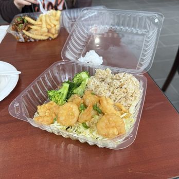 Be Wok & Hawaiian BBQ - Shrimp and garlic - Hawaiian Near Me - Campbell, California Be Wok & Hawaiian BBQ - Shrimp and garlic - Hawaiian Near Me - Campbell, California