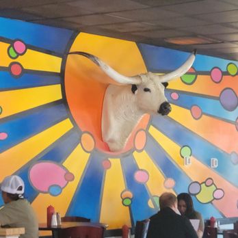 Bohemian Bull - Fun decor - American Near Me - Grapevine, Texas